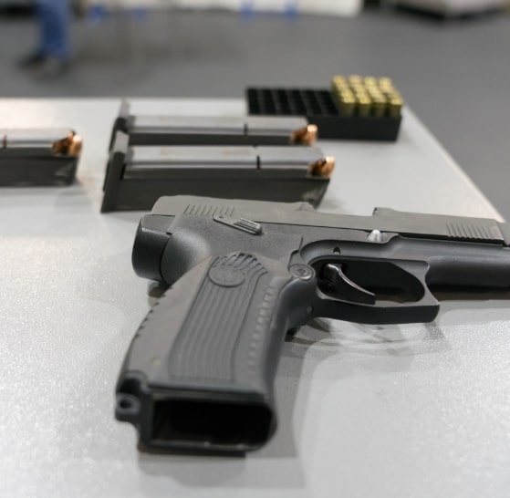 Gun-On-Desk